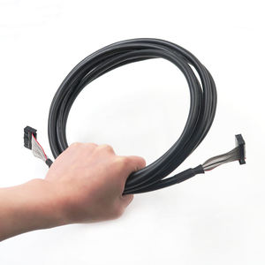 สายไฟอิเล็กทรอนิกส์แบบกำหนดเอง DB9 ตัวผู้ XHP-3P XH2.54 ขั้วต่อแบบมีเทอร์มินัล สายไฟฟ้า PVC ทองแดง ระดับการป้องกันน้ำและฝุ่น IP67 - Product Image 2