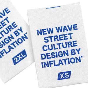 ฉลากผ้าไหมติดหน้าจอสามารถลอกออกได้สำหรับ<span class=keywords><strong>เสื้อผ้า</strong></span>ฉลาก<span class=keywords><strong>ดูแล</strong></span>ในการฉีกขาดแบบกำหนดได้เอง - Product Image 2