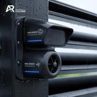 Système de persiennes bioclimatiques intelligentes en aluminium avec capteurs intégrés de pluie et de vent pour le contrôle climatique extérieur des villas de luxe