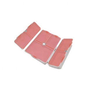 กล่องเก็บยาแบบสไลด์ขนาดเล็กแบบพกพากล่องเก็บพลาสติกสำหรับการจัดการยา - Product Image 1