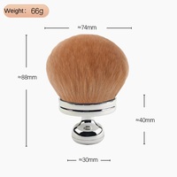Nouveau surdimensionné Deluxe Kabuki brosse angulaire Blush corps maquillage brosse cheveux synthétiques applicateur pour fond de teint crème solaire