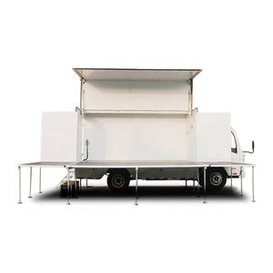 Podium de scène extérieur avec lumières et son, <span class=keywords><strong>camion</strong></span> de scène pour concert - Product Image 1