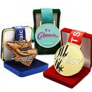 RENHUI鋳造金型チャレンジクロームCNCマレーシアペナンお土産メタルクラフトカスタムメダルとトロフィーメダル