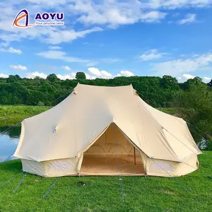 Glamping टेंट निविड़ अंधकार लक्जरी होटल आउटडोर बड़े लक्जरी डेरा डाले हुए तम्बू रिसॉर्ट मध्यकालीन तम्बू