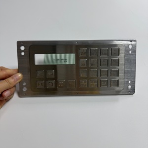 Bàn phím kim loại được xếp hạng IP65 với các phím số và mô-đun <span class=keywords><strong>LCD</strong></span> cho Bộ phân phối dầu khí và kiosk tự phục vụ - Product Image 2