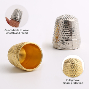 JP Diy accesorios anillo <span class=keywords><strong>de</strong></span> Metal punto <span class=keywords><strong>de</strong></span> cruz bordado especial <span class=keywords><strong>dedal</strong></span> juego <span class=keywords><strong>de</strong></span> dedos <span class=keywords><strong>dedal</strong></span> <span class=keywords><strong>de</strong></span> aleación <span class=keywords><strong>de</strong></span> Zinc - Product Image 2