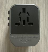 Adaptador de Viaje Universal de Carga Rápida USB-C PD de 35W con 2 Puertos USB-A para Enchufes de Reino Unido/UE/EE. UU./Australia, Certificado UKCA/CE