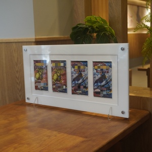 Custom Clear Acrylic Graded Trading <b>Card</b> <b>Protector</b> Stand Magnetic Closure for <b>Card</b> Protective - Product Image 3