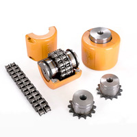 Accouplement de chaîne à rouleaux en acier flexible de haute qualité pour machines industrielles OEM ODM