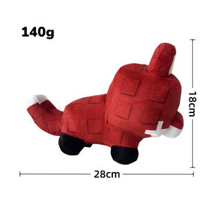 قابلة للتخصيص تنمو حديقة أفخم لعبة الذئب وثعلب الحيوان دمية محشوة لعشاق الحديقة - Product Image 6