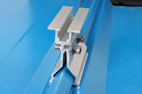 Structure de montage solaire modulaire fixe pour toiture en acier, pour bâtiments agricoles d'élevage, résistance au vent 60m/s, charge de neige 1.4KN/M