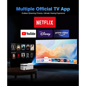 Proyector Inteligente 4K de Tiro Corto con Enfoque Automático, Android 13 Integrado, Pantalla de 120 Pulgadas - Product Image 4