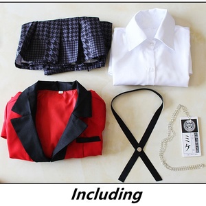 ชุดยูนิฟอร์มโรงเรียนมัธยมปลายขายส่ง ชุดจับามิ ยูเมโกะ สำหรับงานปาร์ตี้ฮาโลวีน ชุดคอสเพลย์อนิเมะจากอนิเมะคาเคกุรุย - Product Image 5