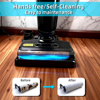 Aspirateur sans fil léger et autonettoyant pour tapis, à batterie, longue autonomie, pour nettoyage humide et sec - Prix de gros