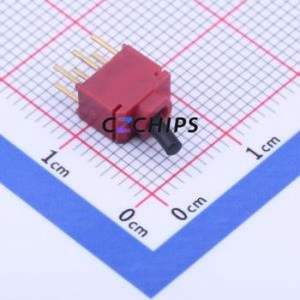 2UD1T1A1M2RES Toggle Switch Through hole Component (THT) Switch Double Pole Double Throw 7mm 4.5mm 10.8mm - Product Image 2