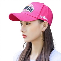 Gorra de Béisbol Unisex Van Saili para Adultos, Estilo Coreano de Primavera con Bordado de Letras y Hoja de Arce, Estilo Canadiense, Tela de Algodón, Modelo 1945