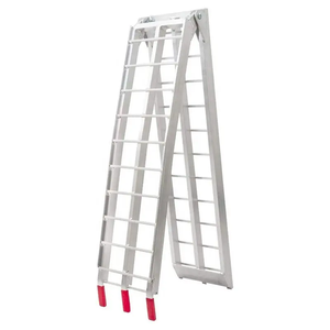 ทางลาดพับได้สำหรับ<span class=keywords><strong>รถ</strong></span>บรรทุก <span class=keywords><strong>รถ</strong></span>ตู้ <span class=keywords><strong>รถ</strong></span>จักรยานยนต์ ทำจากอลูมิเนียม ทนทาน - Product Image 1