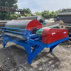 Separador Magnético de Tambor Húmedo de Acero Inoxidable con Motor de Alta Rigidez para Purificación de Mineral de Hierro y Polvo de Hierro - Product Image 1