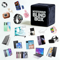 Boîte mystère avancée : Montre connectée, téléphone, tablette, ordinateur portable, écouteurs, produits électroniques 3C, produits numériques, boîtes surprise à haute valeur