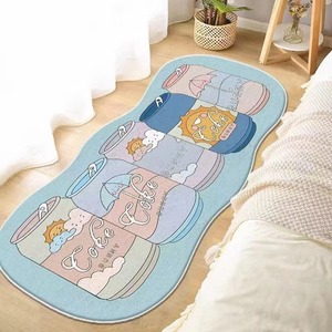 <span class=keywords><strong>Alfombra</strong></span> de mesita de noche con forma de gato encantador <span class=keywords><strong>para</strong></span> sala de estar de poliéster 100%, decoración personalizada <span class=keywords><strong>para</strong></span> el hogar, <span class=keywords><strong>Alfombra</strong></span> de China <span class=keywords><strong>para</strong></span> dormitorio - Product Image 4