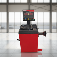 Machine d'équilibrage de roues de voiture à prix d'usine en gros avec affichage numérique, précision d'équilibrage de ±1g, vitesse de 220 tr/min