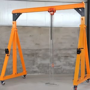 Grue portique portable durable de 1, 2, 3, 5 et 7 tonnes pour usage industriel - Product Image 3