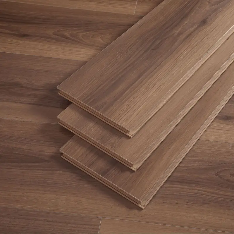 Ac5 8mm 12mm Piso flotante Suelo de madera a prueba de agua Suelo laminado línea de producción de fábrica