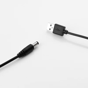 คุณภาพสูง DC Step-up/ Down สาย USB 5V ถึง12V ตัวนำทองแดง0.5A PVC แจ็คเก็ต5.5*2.1มมเราเตอร์ไฟ LED แถบ - Product Image 5