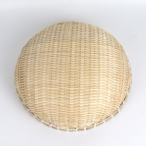 Panier de drainage rond en bambou tressé fait main pour fruits et légumes, passoire de séchage, récipient alimentaire, origine Shandong - Product Image 2