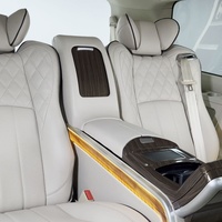 Asiento de coche SUV de lujo con reposabrazos para Land Cruise con sistema inteligente de pantalla táctil