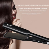 Lisseur à cheveux en titane de 1,75 pouce, marque privée, 450 ℉   230 ℃   Lisseur de cheveux professionnel