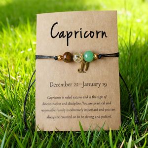 Pulsera Ajustable de Lapislázuli de 8mm Hecha a Mano, con Cuentas de Amatista Natural <span class=keywords><strong>y</strong></span> Piedra Lunar, Pulsera de los 12 Signos del Zodíaco que Sanan el Alma - Product Image 5