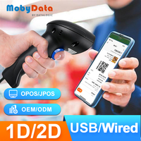 Escáner de Código de Barras USB Mobydata HS100 con 1 Año de Garantía, Hecho en China