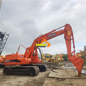 Excavatrice sur chenilles compacte Doosan DH150LC-7 d'occasion, 15 tonnes, en bon état et peinte, DH 150LC-7 DH150 - Product Image 3