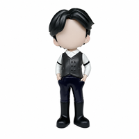 Fabricant de figurines articulées, statue de personnage Chibi Youth pour boutique de marchandises de marque personnalisée, souvenir promotionnel, ornement