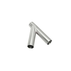 <span class=keywords><strong>Yalin</strong></span> Tengda Rohr-T-Stück 02 45 Grad Y-Typ Sanitärqualität Hochdruck Korrosionsbeständig Lackiert Geschweißtes Fasen-T-Stück 3A/SMS/DIN - Product Image 3