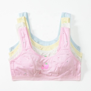 Fornitore di <span class=keywords><strong>oro</strong></span> di alta qualità Ragazze adolescenti bella stampa comodo del <span class=keywords><strong>reggiseno</strong></span> con la fragola modello - Product Image 4