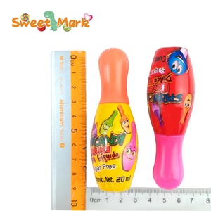Botellas de Azúcar Líquida con Sabor a Frutas en Forma de Bolas de Boliche Empaquetadas en Cajas - Product Image 3