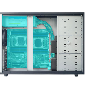 ZhenLoong Full Tower <strong>NAS</strong> <strong>Case</strong> 12 8 Bay Hot-swap Hard Drive SAS Server Storage Workstation Chassis Support ITX MATX ATX EATX MB - Product Image 6