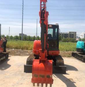 รถขุดมือสอง Kubota KX U55 สำหรับขาย รถขุดขนาดเล็ก จัดส่งฟรี EPA น้ำหนัก 5.5 ตัน รถขุดขนาดเล็กจีน - Product Image 3