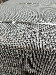 Maille de tamis vibrant en acier à haute teneur en manganèse 65Mn, prix usine, pour roches dures, basalte et granit - Product Image 1