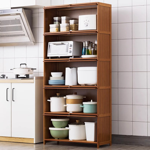 Kitchen <b>sideboard</b>, household dish cabinet, living room wall-mounted <b>storage</b> cabinet, multi-functional tea <b>sideboard</b>, - Product Image 2
