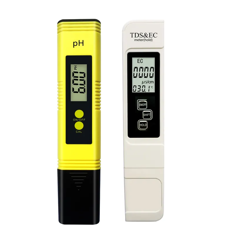Içme suyu TDS metre için en kaliteli su test kitleri dijital su test cihazı PH ölçer dijital PH TDS metre