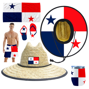 <span class=keywords><strong>หมวก</strong></span>ฟางชายหาดสีธงชาติเยอรมนีและปานามาสำหรับผู้ชายและผู้หญิงจาก JAKIJAYI ขายส่ง - Product Image 4