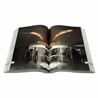 Livre relié de photographie personnalisé Impression de brochures Livre photo propre imprimé relié