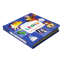 Livre d'histoires haptiques pour enfants aveugles, illustrations tactiles avec impression de texte en braille, 5-10 ans