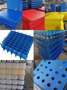 Chết cắt rãnh Polypropylene corflute mulflute cartonplast tấm sóng nhựa chai Divider PP <span class=keywords><strong>Pallet</strong></span> lớp Pads - Product Image 4