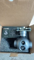 Caméra stabilisée Skydroid C12 PRO 4K HD avec zoom numérique 30x, imagerie thermique, stabilisation 3 axes, double éclairage et suivi intelligent