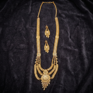 ขายส่งชุดเครื่องประดับยาว14K 18K 24K เครื่องประดับแฟชั่นเครื่องประดับยาวแบบดั้งเดิมเครื่องประดับทองเหลืองชุบทอง - Product Image 2