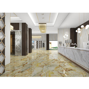 Sang trọng thiêu kết đá slab 600x1200 mét sứ gạch ceramic cho sàn và tường kích thước lớn trắng sứ 1200x600 gạch thủy tinh - Product Image 4